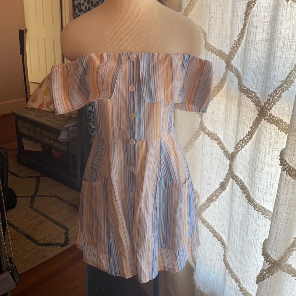 Reformation Landy Linen Dress